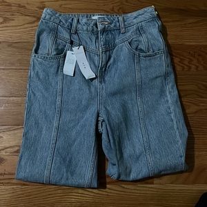 Top shop mom jeans size 4
